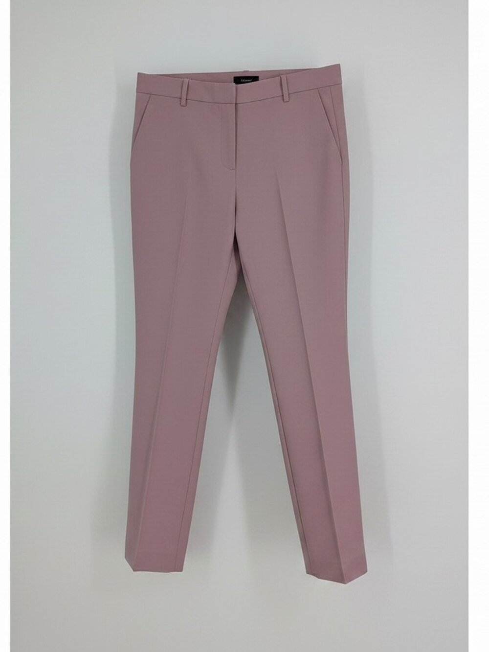 NWT Theory Crepe Pants Women Izelle Sevona Wool Blend Sz 8 Lilac 16 3/4" Waist